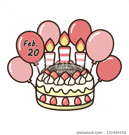 生日蛋糕 132494358