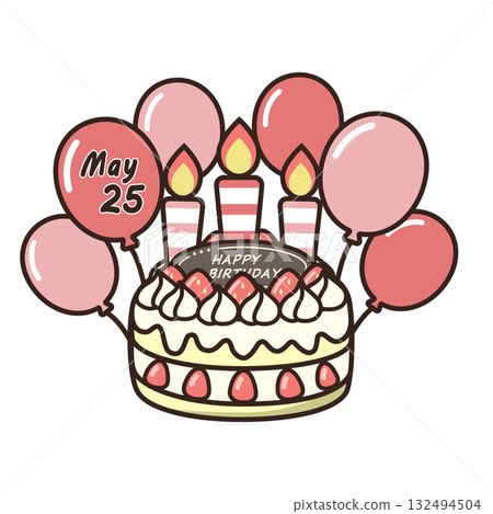 生日蛋糕 132494504