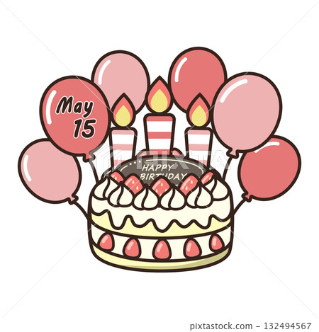 生日蛋糕 132494567