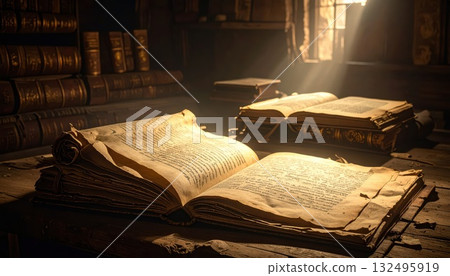 AI圖像:古書 AI圖像:古書 132495919