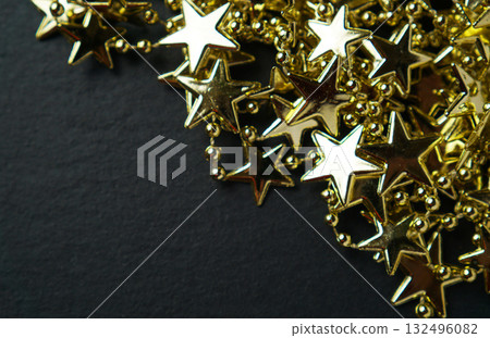 Gold star on slate board Christmas image texture Gold star on slate board Christmas image texture 132496082
