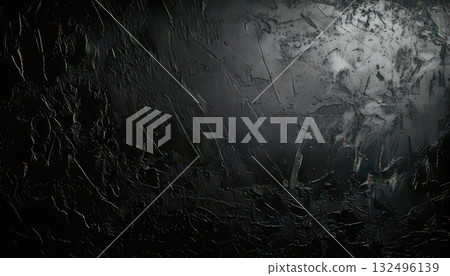 AI Image: Deteriorating black wall AI Image: Deteriorating black wall 132496139