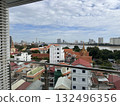 View from the hotel in Phnom Penh, Cambodia 132496356