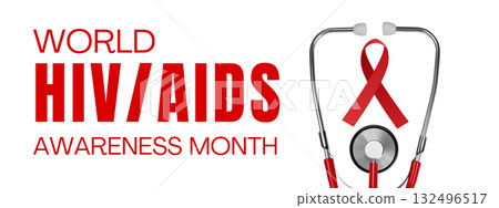 Campaign message promoting HIV and AIDS awareness, isolated, PNG Campaign message promoting HIV and AIDS awareness, isolated, PNG 132496517