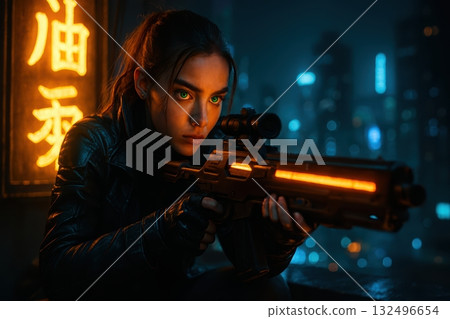 Night Watch Sniper Glowing Eyes Orange Weapon Power Night Watch Sniper Glowing Eyes Orange Weapon Power 132496654