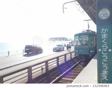 神奈川縣,海景站,十月 神奈川縣,海景站,十月 132496963