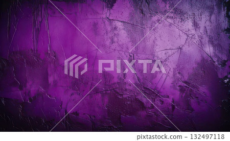 AI Image: Deteriorating purple wall 132497118