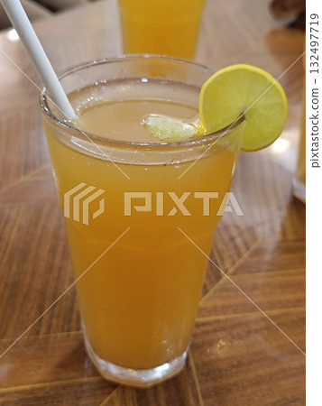 Nimbu masala drink with selective focus Nimbu masala drink with selective focus 132497719