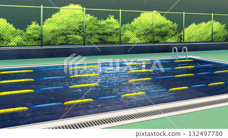 Night's poolside Night's poolside 132497780