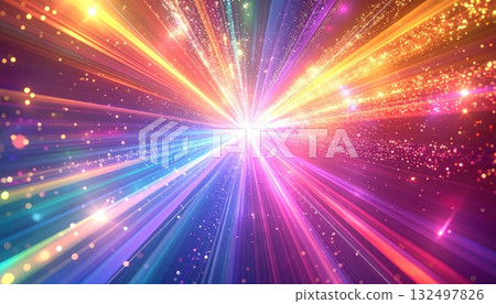 Holographic sparkling radiation background Holographic sparkling radiation background 132497826