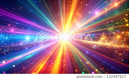 Holographic sparkling radiation background Holographic sparkling radiation background 132497827