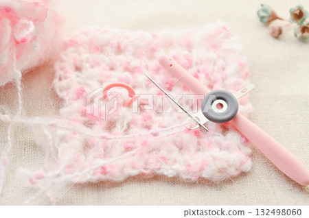 編織和穿線 132498060