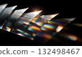 Prism Light Refraction with Rainbow Spectrum 132498467