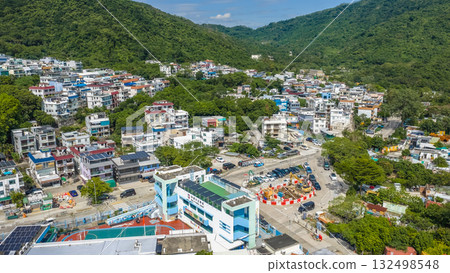 Historic Hakka Architecture in Law Uk Village Hong Kong Oct 25 2025 132498548