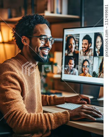 Concept of connection and camaraderie 132499681