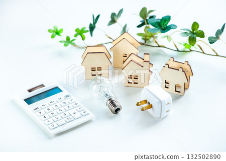 電費和水電費帳單圖片 電費和水電費帳單圖片 132502890