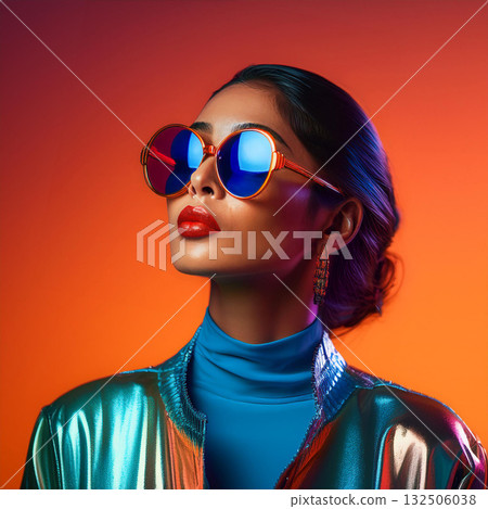 Bold Colors Empowering Modern Fashion Statement 132506038