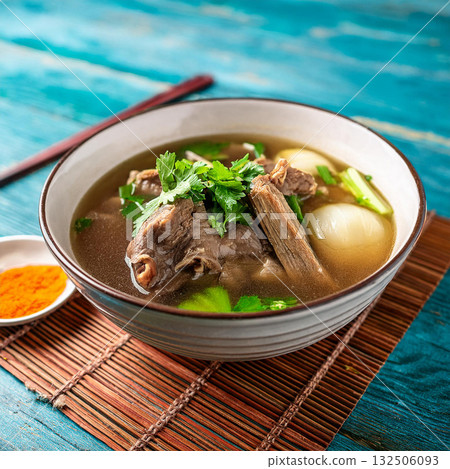 Savory Hai Nan Style Mutton Soup 132506093