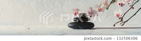 Zen Stones and Orchids for Relaxation and Harmony Zen Stones and Orchids for Relaxation and Harmony 132506306