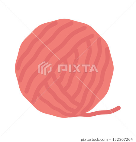 毛線球插圖 132507264