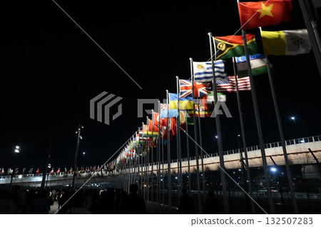 大阪關西世博會（EXPO2025），世界各國國旗 132507283