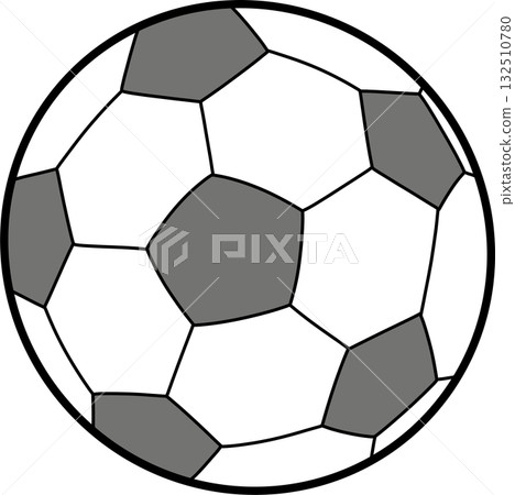 soccer ball isolated on white background soccer ball isolated on white background 132510780