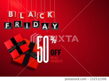 Retail discount banner for Black Friday 2025 with clear copy space perfect for social stories and discount promotions. Retail discount banner for Black Friday 2025 with clear copy space perfect for social stories and discount promotions. 132512306