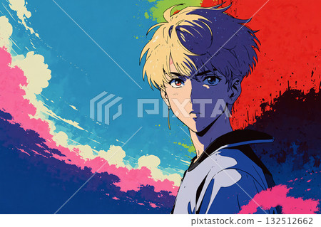 Beautiful Boys and the Spiritual World: AI-Generated Materials 132512662