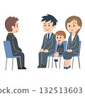 Parent-child interview illustration Parent-child interview illustration 132513603