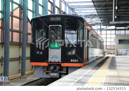 [一畑電鐵]8000系（北松江線：電鐵出雲站） 132514315