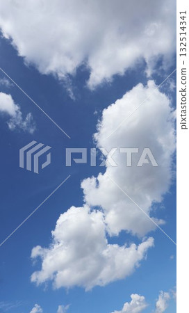 Blue sky and white clouds 132514341