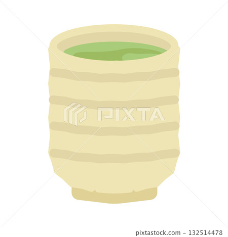綠茶插圖 132514478