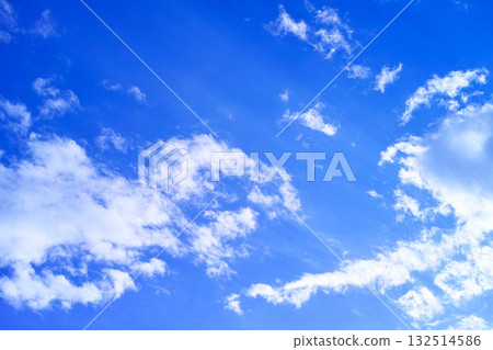 Blue sky and cloud image 132514586