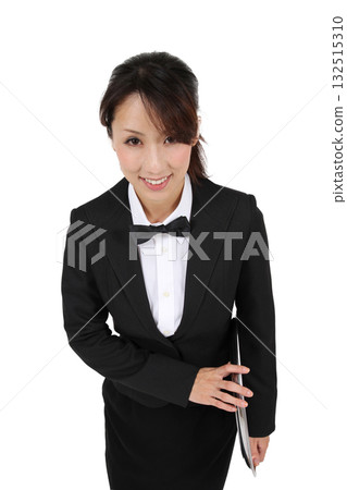 Waitress in black 132515310