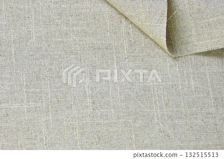 brown hemp viscose natural fabric cloth, sackcloth rough texture of textile fashion 132515513