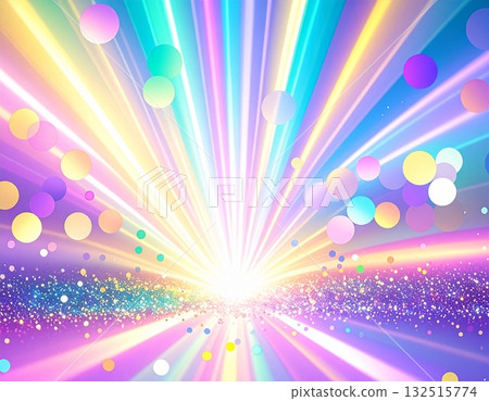 Holographic sparkling radiation background 132515774