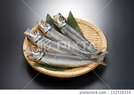 Squid noodles overnight dried 132516314