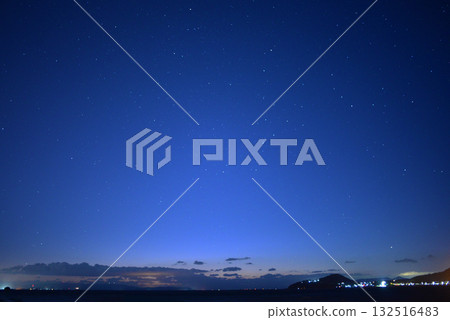 萊蒙彗星(西邊天空)和野賀茂島 萊蒙彗星(西邊天空)和野賀茂島 132516483