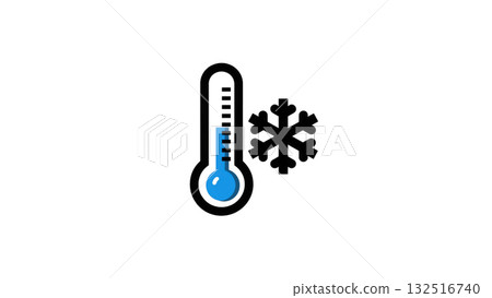 Low temps and winter on thermometer, created with AI, PNG Low temps and winter on thermometer, created with AI, PNG 132516740