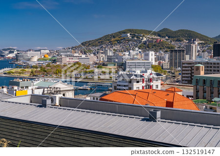 長崎縣長崎市:傾斜的街道 長崎縣長崎市:傾斜的街道 132519147