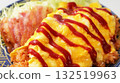 Homemade omelet rice lunch 132519963