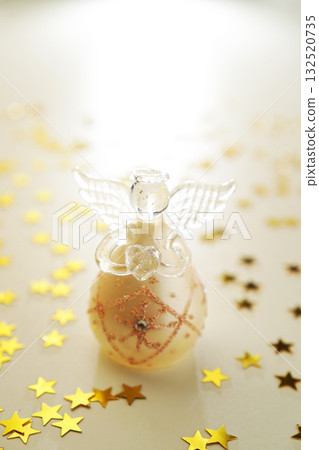 聖誕圖像：閃亮的天使和金星 132520735