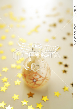 聖誕圖像:閃亮的天使和金星 聖誕圖像:閃亮的天使和金星 132520745