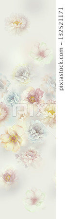 Abstract beautiful flowers and patterns illustration Abstract beautiful flowers and patterns illustration 132521171