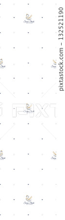 Abstract beautiful flowers and patterns illustration 132521190