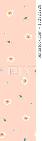 Abstract beautiful flowers and patterns illustration 132521229