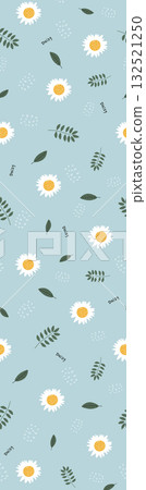 Abstract beautiful flowers and patterns illustration 132521250