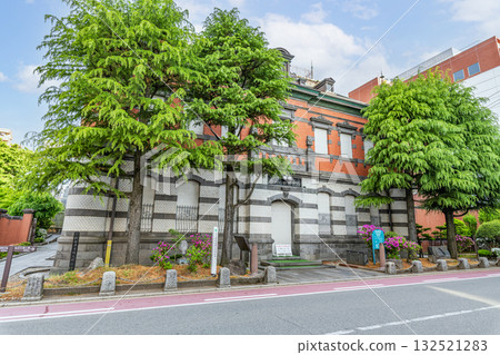 天氣晴朗的秋田縣秋田市秋田市紅磚民俗博物館 132521283