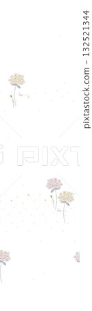 Abstract beautiful watercolor floral vintage illustration Abstract beautiful watercolor floral vintage illustration 132521344