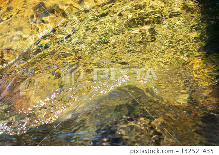 Summer River - Flow of the River - Expression of the Water Surface 129 132521435